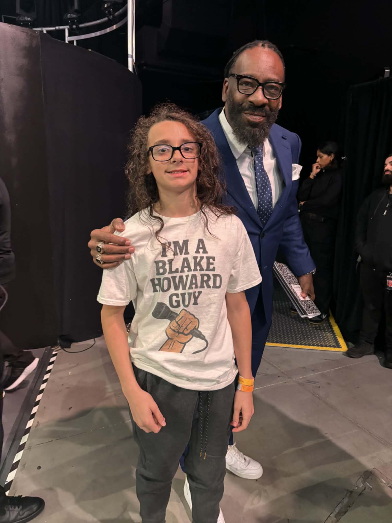 Trystan meets the Legend Booker T