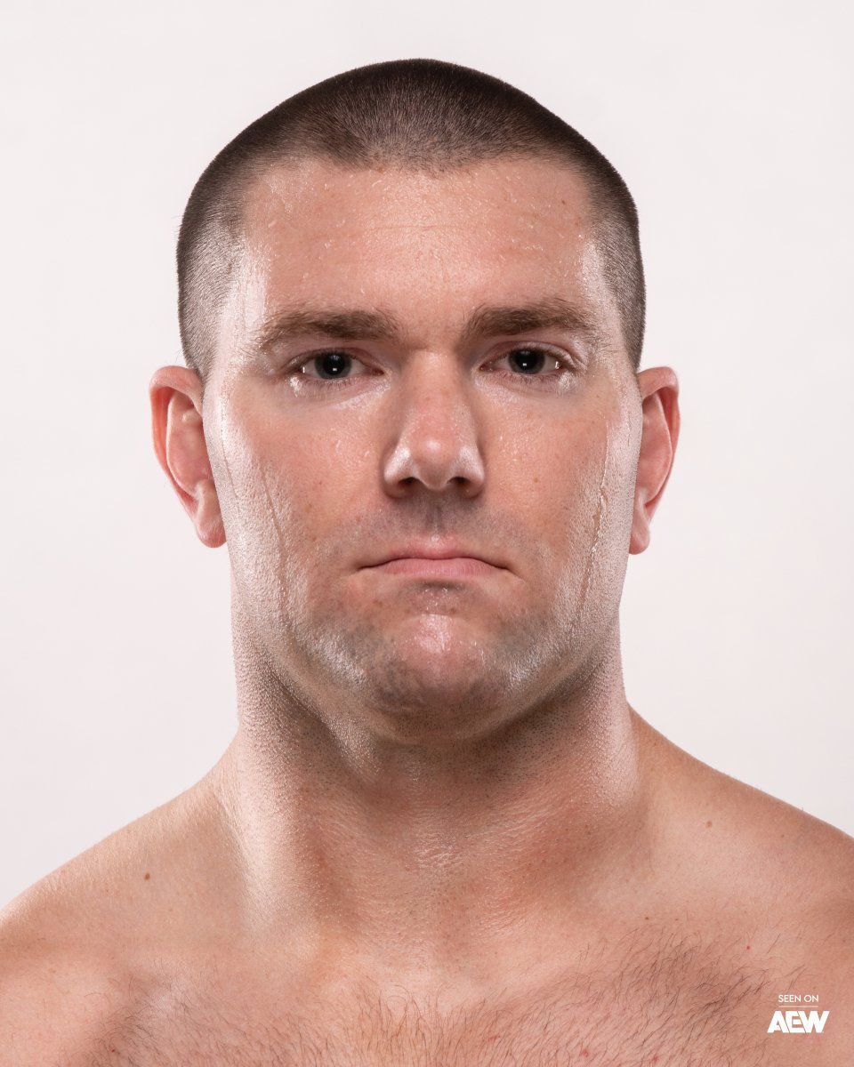 "The Strength Warrior" Mathias professional wrestling headshot