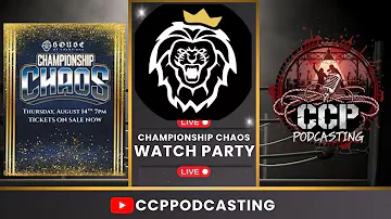 House of Champions Championship Chaos watch party thumbnail from CCP Podcasting